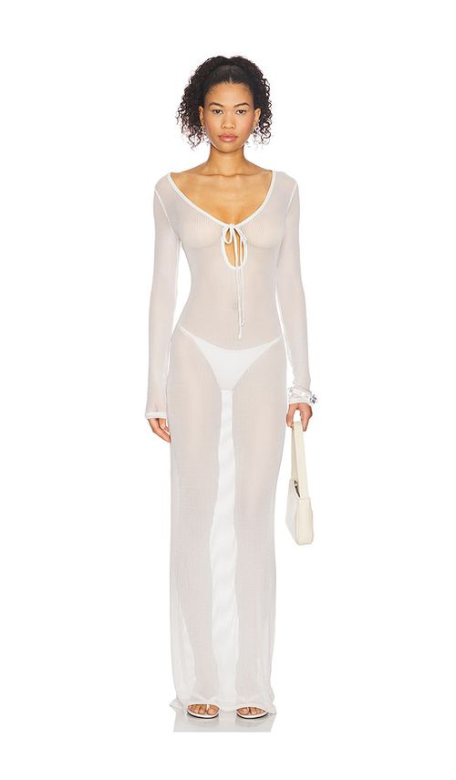 Lovewave ROBE THE ISOLA en White.  XL. Also en