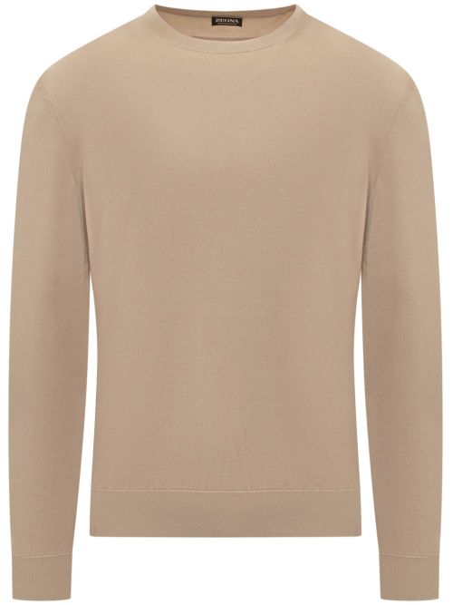 Cotton sweater - Neutrals