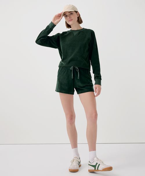 Women's Mountain View Cotton Velour Short