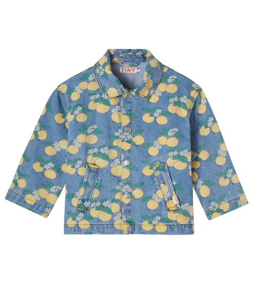 Oranges printed denim jacket