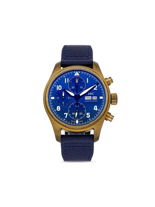 Pre-owned Pilot's Watch Chronograph Edition 'Sultanate Of Oman' 41mm - Blue