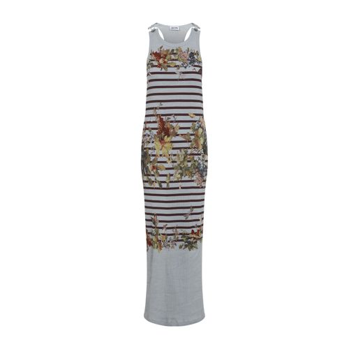 Blue Mariniere Grape Long Dress