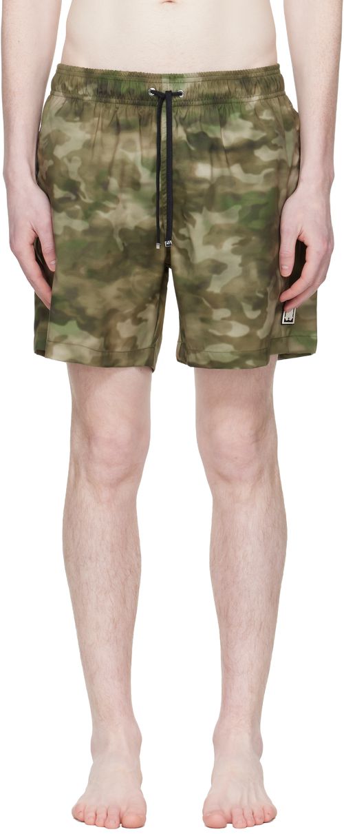 Kahki Camo MA Swim Shorts