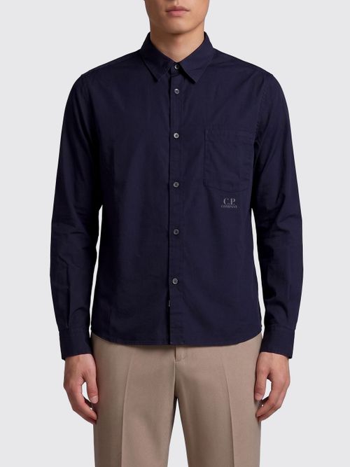 C. P. COMPANY Shirt Men color Blue
