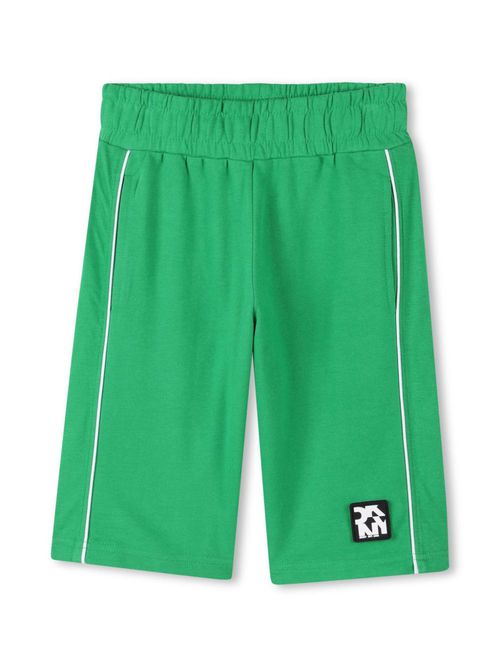 Dkny Kids 키즈 cotton shorts - Green D62240