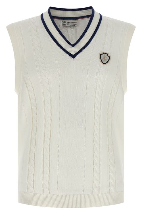 Cotton Braided Vest