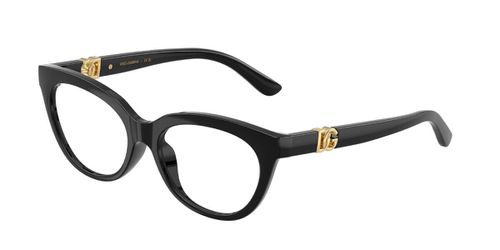 Dolce & Gabbana DX5005U Kids 501 Kids' Eyeglasses Black Size 48 - Blue Light Block Available