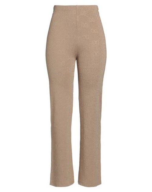 Woman Pants Camel Size 10 Viscose, Polyamide, Polyester