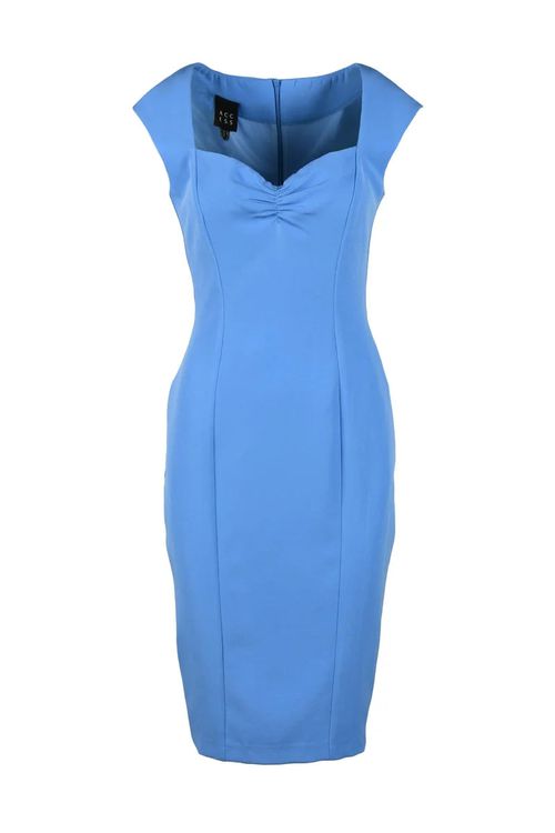 Fitted Mini Dress with Sweetheart Neckline