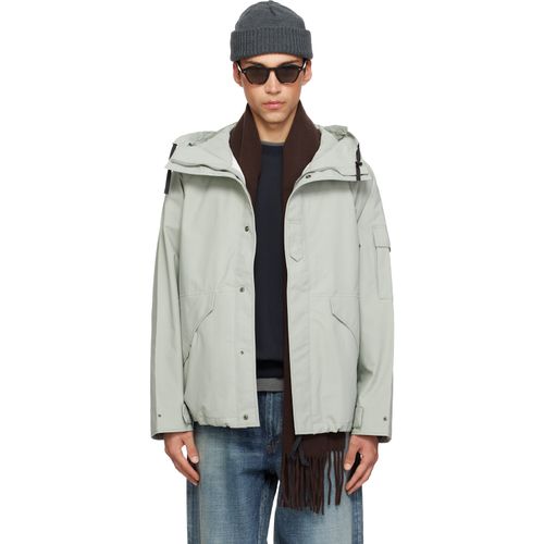 Gray 2L Nylon GORE-TEX Cruiser Jacket