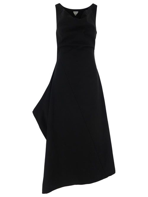 Cawl Neck Midi Dress