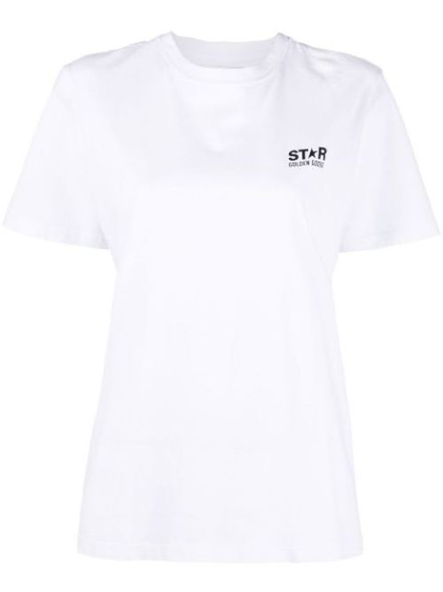 Star-print short-sleeved T-shirt