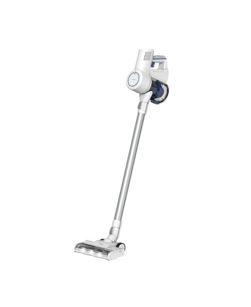 LiteVak Lightweight Cordless Stick Vacuum, Hepa Filter, Led Headlight, Multi-Surface Cleaning - White