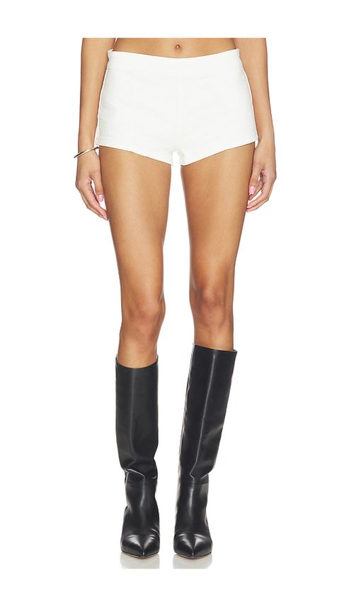 Good American Micro Shorts in White. 12. Also