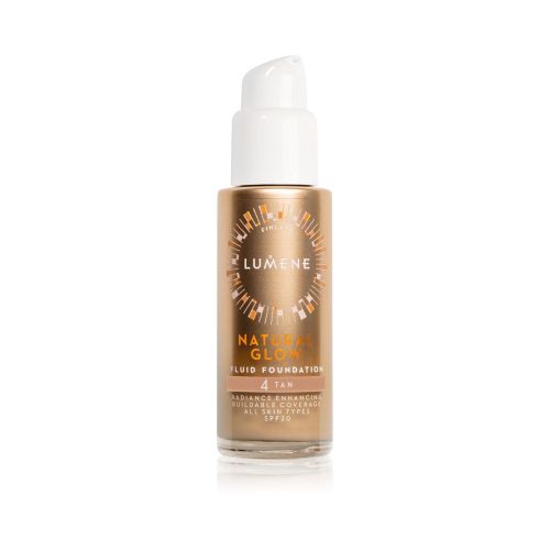 Lumene Natural Glow illuminating foundation for a look naturale SPF 20 color 4 Tan
