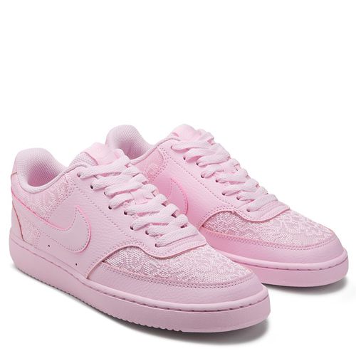 Women's Court Vision Low Sneakers (Pink Lace)