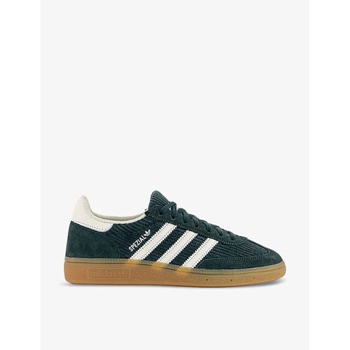 Womens Mineral Green Offwhite G Handball Spezial Brand-embellished Cord-suede Low-top Trainers