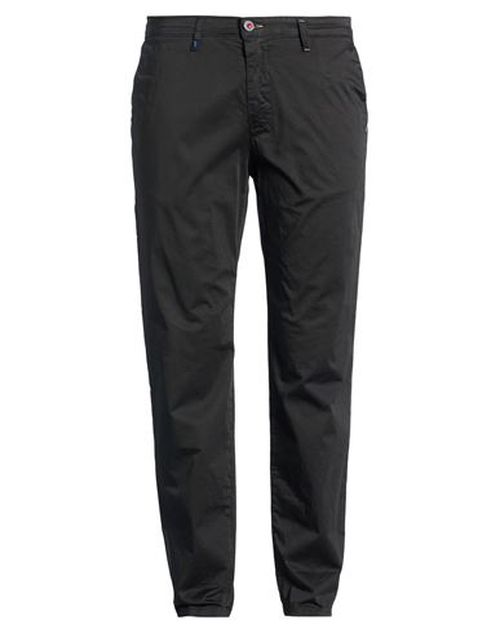 Man Pants Black Size 40 Cotton, Elastane