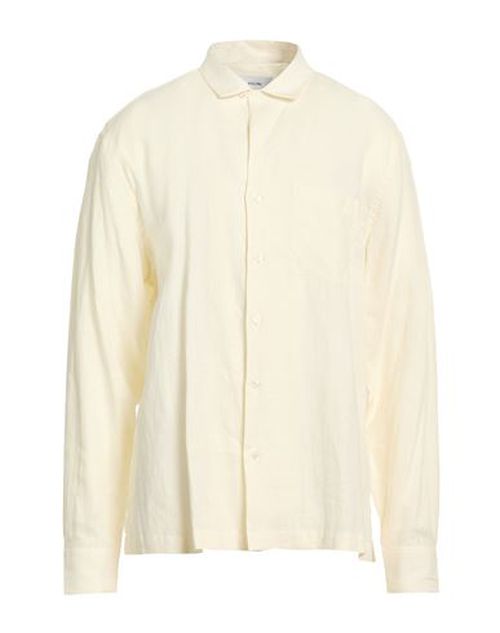 Man Shirt Ivory Size XL Linen