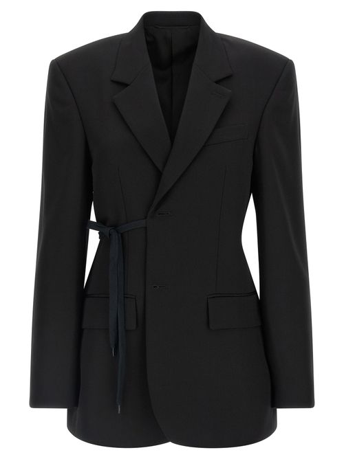 Wrap Tailored Blazer