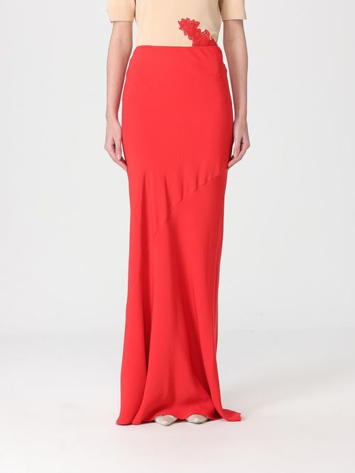 Skirt Woman color Red
