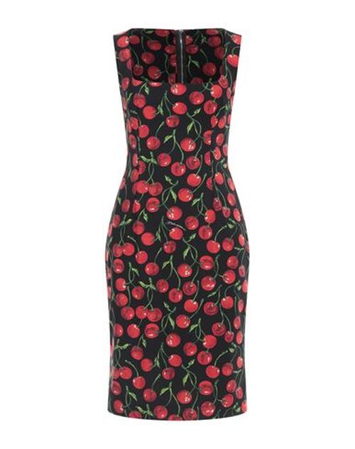 Woman Midi dress Black Size 6 Polyamide, Elastane
