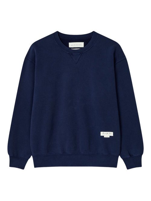 Crew-neck sweatshirt - Blue