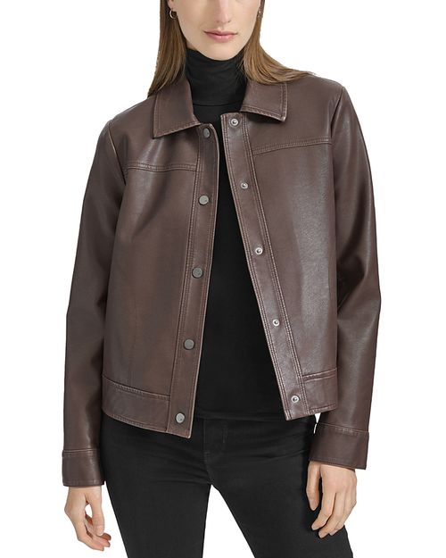 Faux Leather Jacket