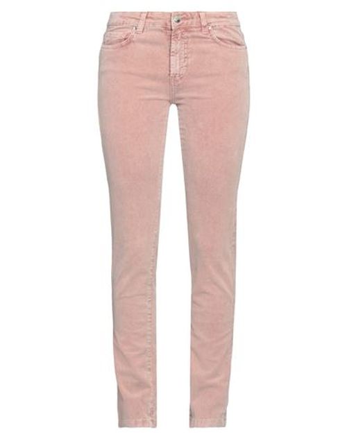 Woman Pants Antique rose Size 29 Cotton, Elastane