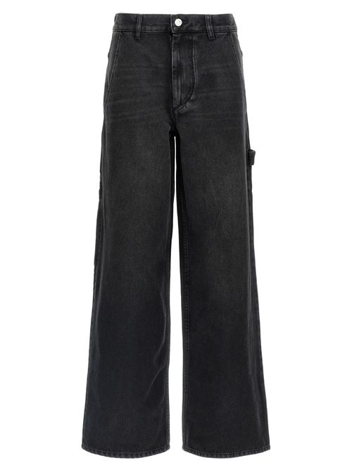 Black Cargo Jeans