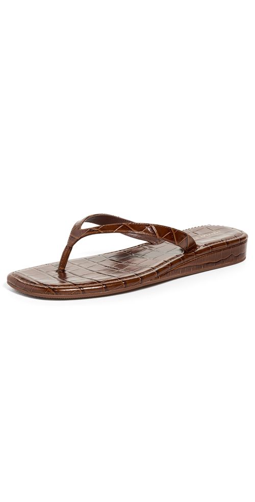 Lina Elevated Flip Flops Espresso