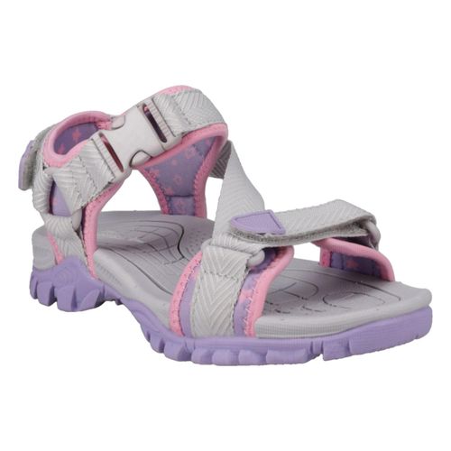 GIRLS RIVER SANDAL - LIGHT GREY 4 - Online Only:- 4K