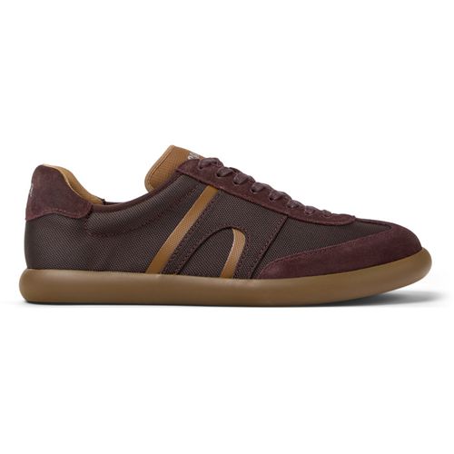 CAMPER Pelotas Soller - Casual for Men - Burgundy, size 46, Cotton fabric