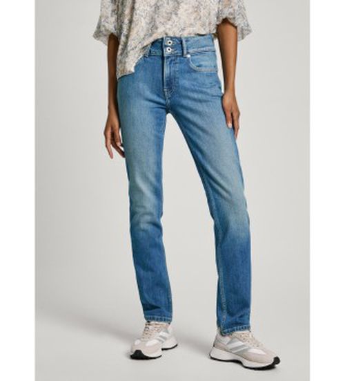 Pepe Jeans for woman. PL204735HV6 Jeans Slim Mw blue (25/30), Casual, Cotton, Denim, Sustainable