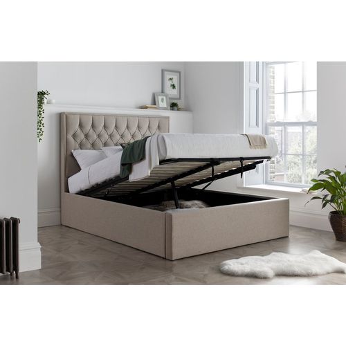 Wilson Fabric Ottoman Bed And Neptune Spring Mattress