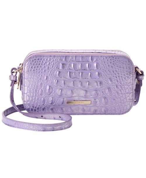 Danica Melbourne Small Leather Crossbody Bag - Sheer Lavender