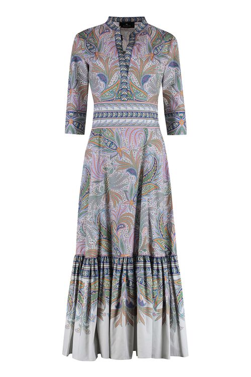 Printed Cotton Dress