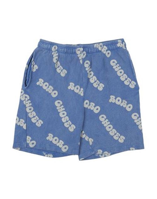 Kid Girl Shorts & Bermuda Shorts Blue Size 12 Organic cotton