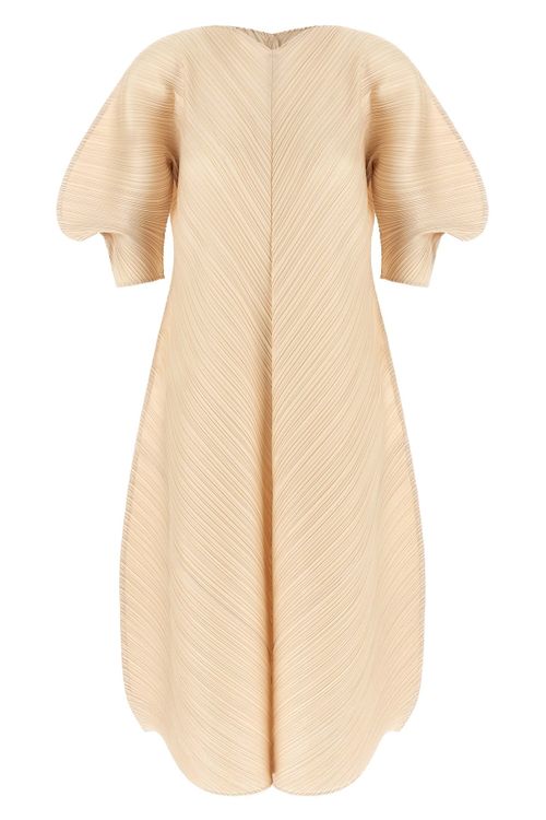 Sculptural Sleeve Dress