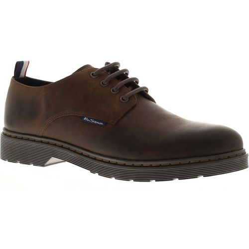 Ben Sherman Mens Shoes Smart Dave Leather brown