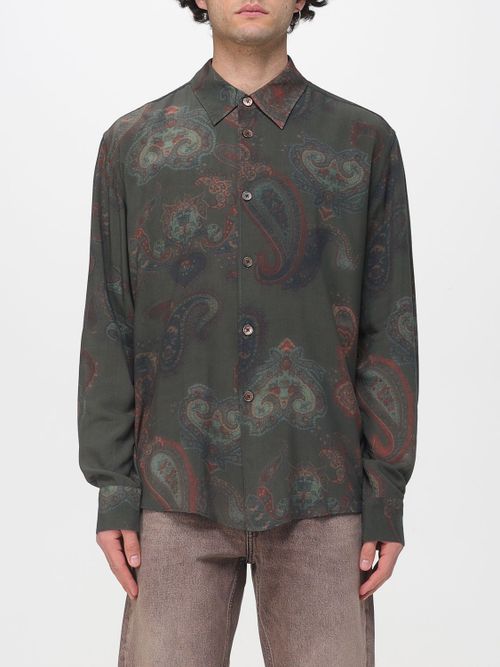 Shirt Men color Green