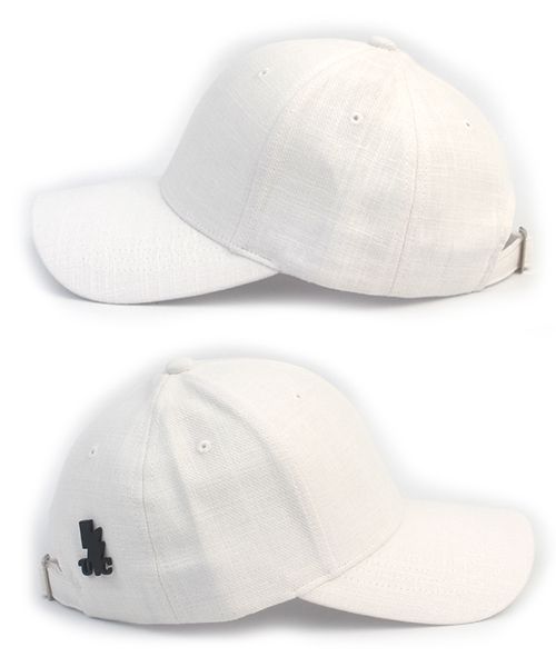 Linen Muji White Ballcap Linen Hat 