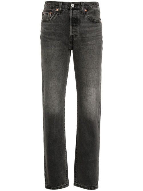 501 straight jeans - Black