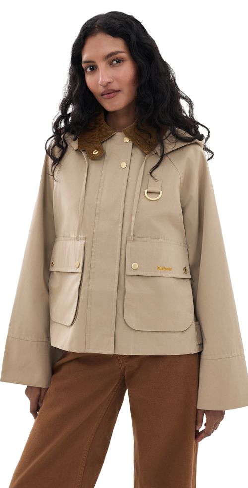 Terrington Showerproof Jacket Lt Trench/Ancient