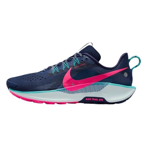 Nike Mens Pegasus Trail 5 Midnight Navy/Hyper Pink/Dusty Cactus