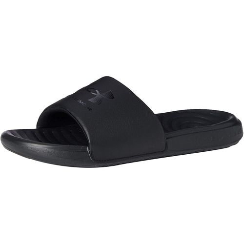 Under Armour mens Ansa Fix Slide Sandal  Black (003 Black  9 US