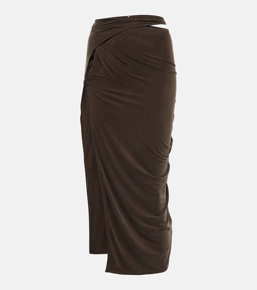 La Jupe Espelho midi skirt