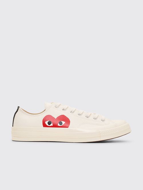 Comme des Garçons Play x Converse Chuck 70 Low White - Sneaker