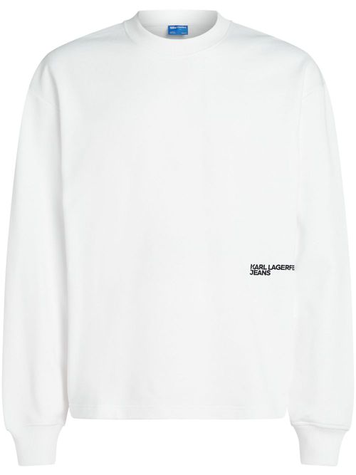 Graphic-print sweatshirt - White