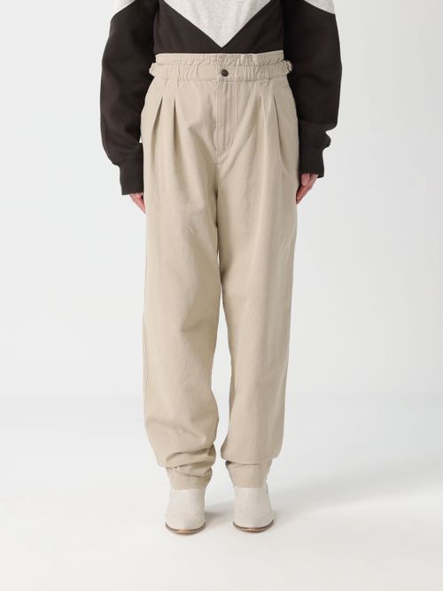 Pants Woman color Beige